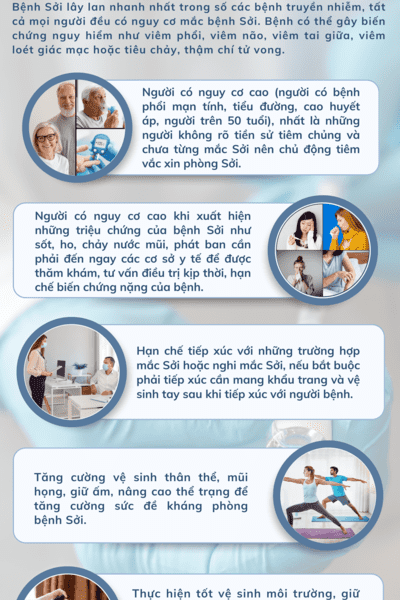 Khuyến cáo phòng chống bệnh Sởi